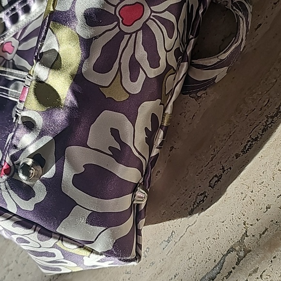 Amy Michelle Austin Diaper Bag, Charcoal Floral - Picture 9 of 11